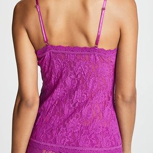 Hanky Panky Signature Lace Cami Fuschia Purple